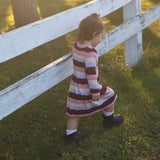 Robe Rayée Jardin D'amour 2-8ans-Chat Botte-CHI-2262459C-CLÉMENT