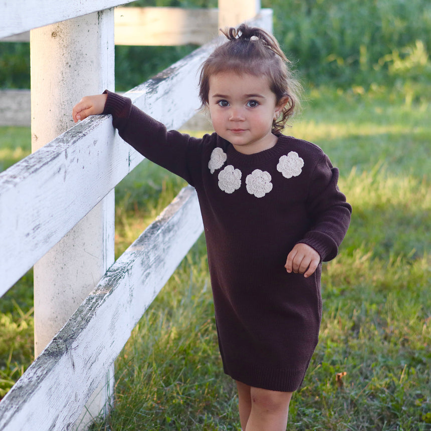 Robe Tricot Jardin D'amour 2-8ans-Chat Botte-CHI-2262453C-BRU-CLÉMENT