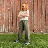 Cherries Flowers Top 7-14