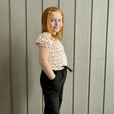 Cherries Flowers Top 7-14