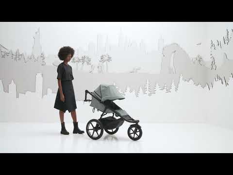 Urban Glide 3 Stroller with Magnetic Buckle - Black