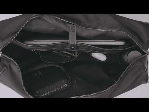 Sac Fourre-Tout London Nylon Recyclé - Noir