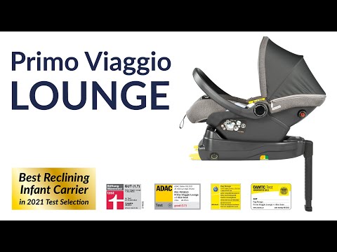 Primo Viaggio 4-35lbs Lounge Car Seat - True Black