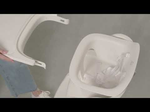 RightSeat Multistage 3-IN-1 High Chair - Sea Salt White
