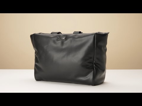 Sac Fourre-Tout Kaia - Noir Smooth